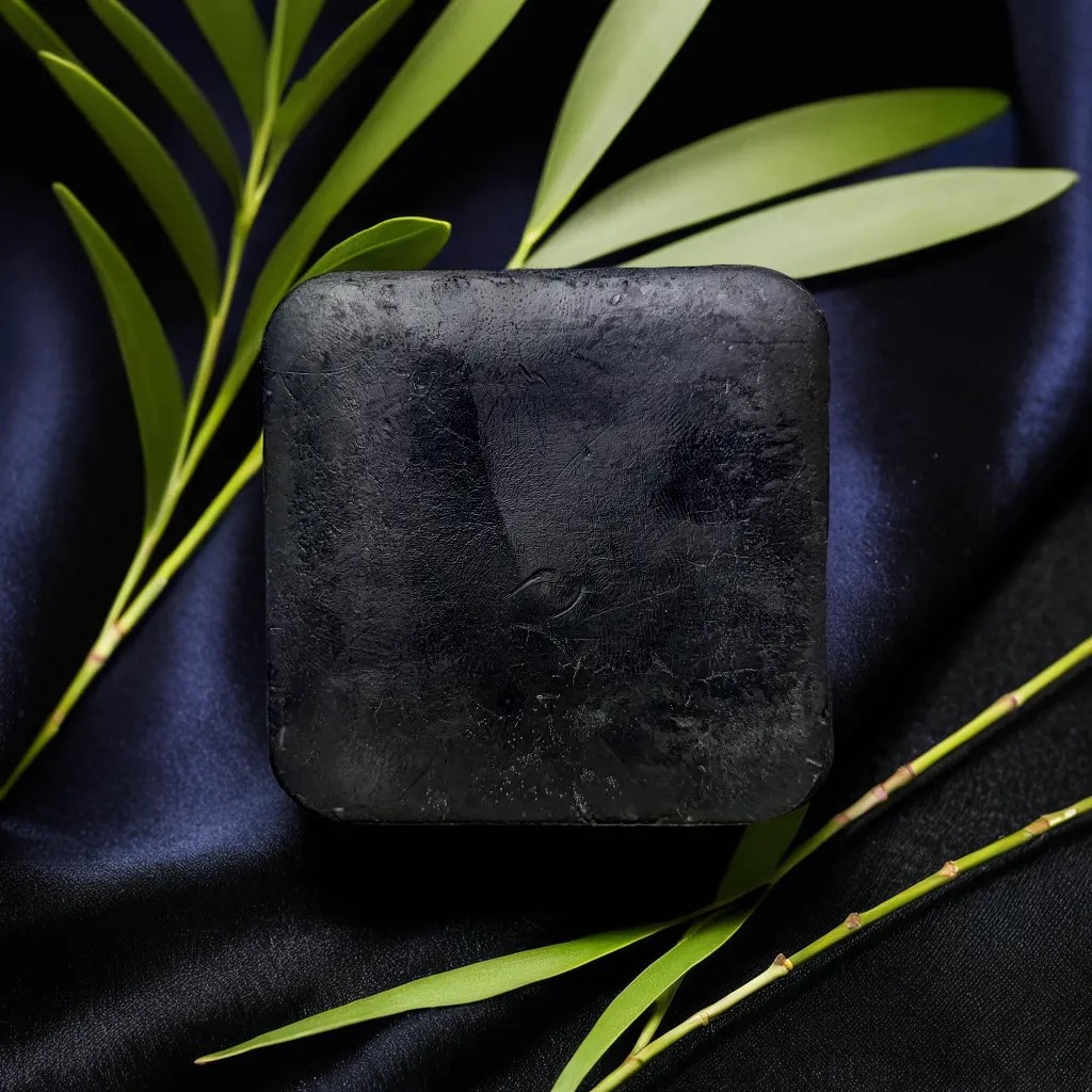 Bamboo charcoal essential oil cleansing soap